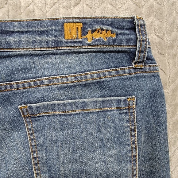 KUT From The Kloth Womens Size 4 Style KP782MA2 Straight‎ Leg Jeans 30x29 - Picture 9 of 11